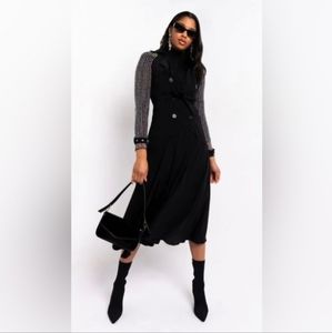 NWOT Sz Small Akira Glitz Trench Coat